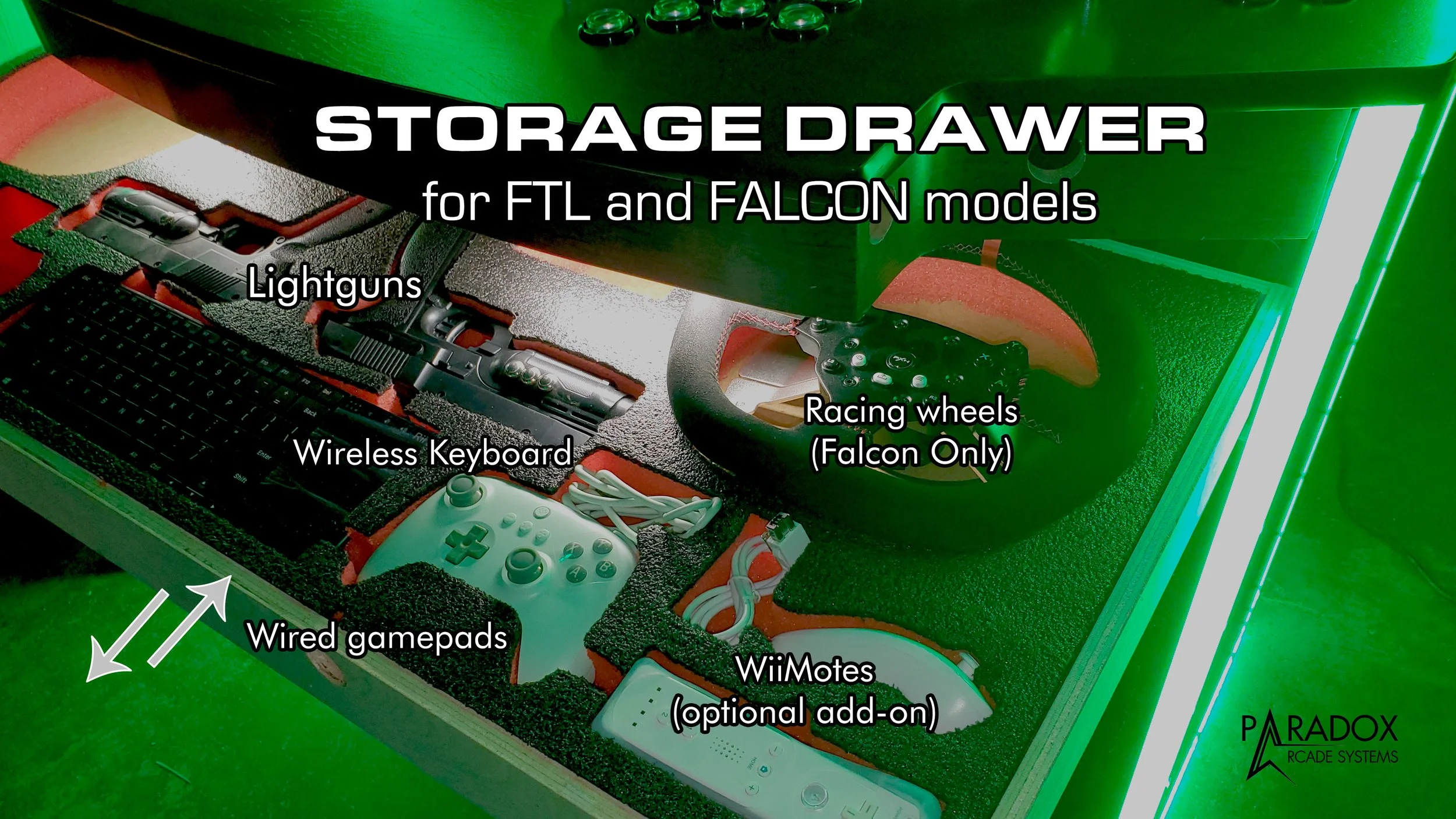 FALCON/COLOSSUS' v2.0 - XL 4 Player Arcade (First-Class) - 43